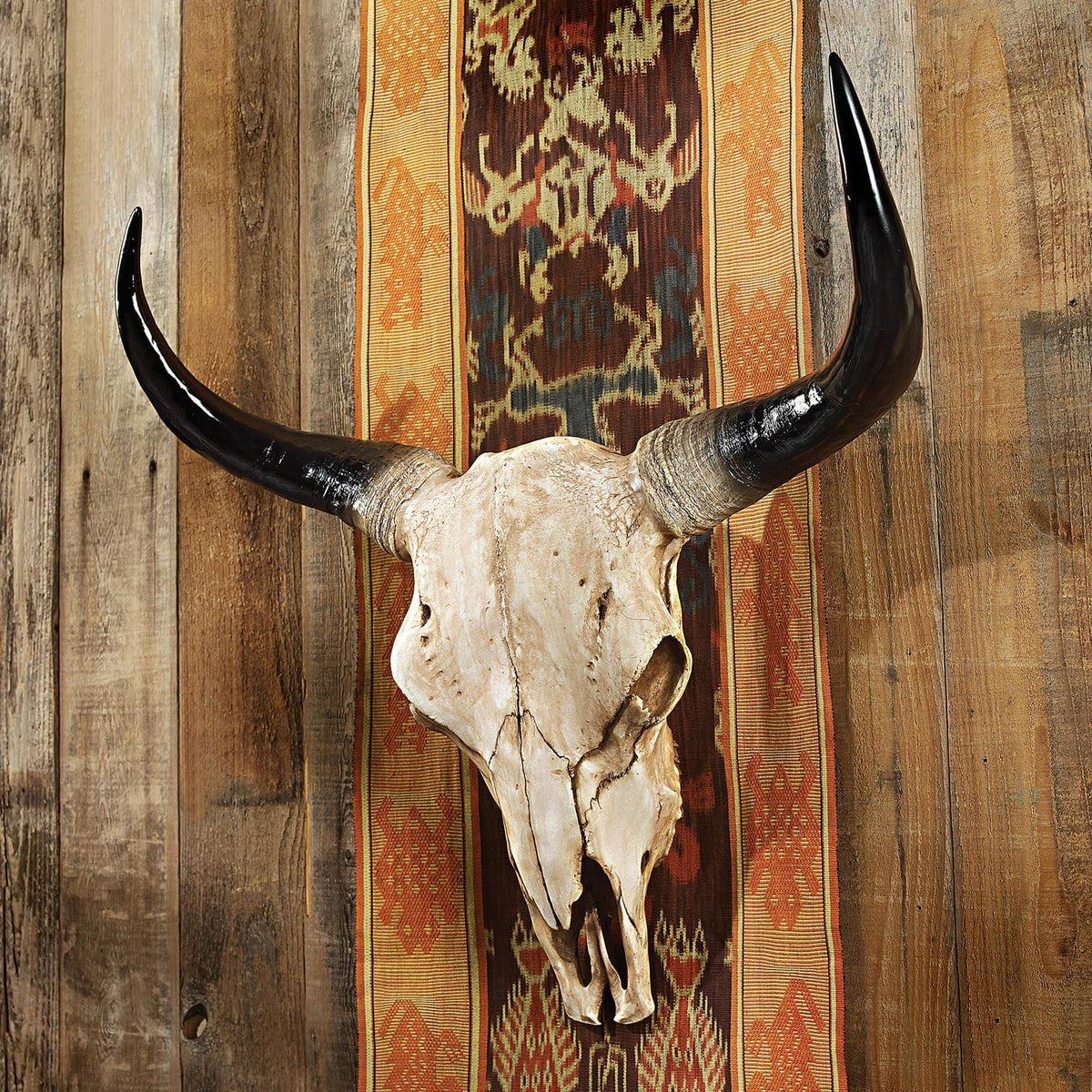 Long Horn Steer Wall Trophy U693358