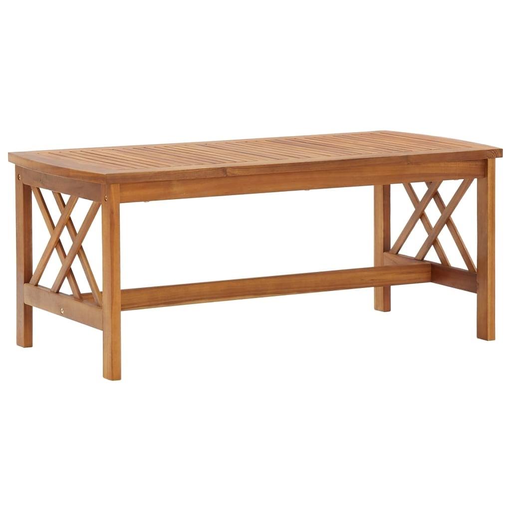 4 Piece Solid Acacia Wood Garden Lounge Set K210