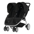 Cosmos Black Double Stroller B1521