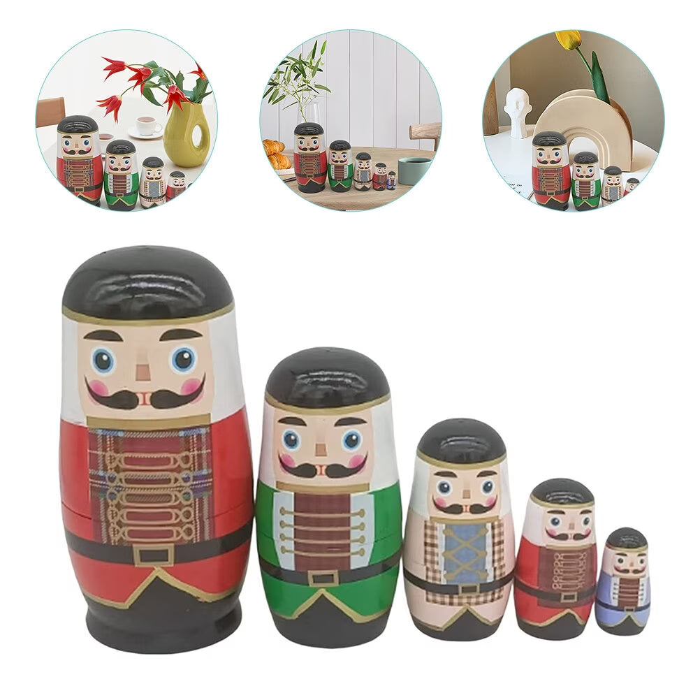 Nutcracker Wooden Stacking Dolls Y974539