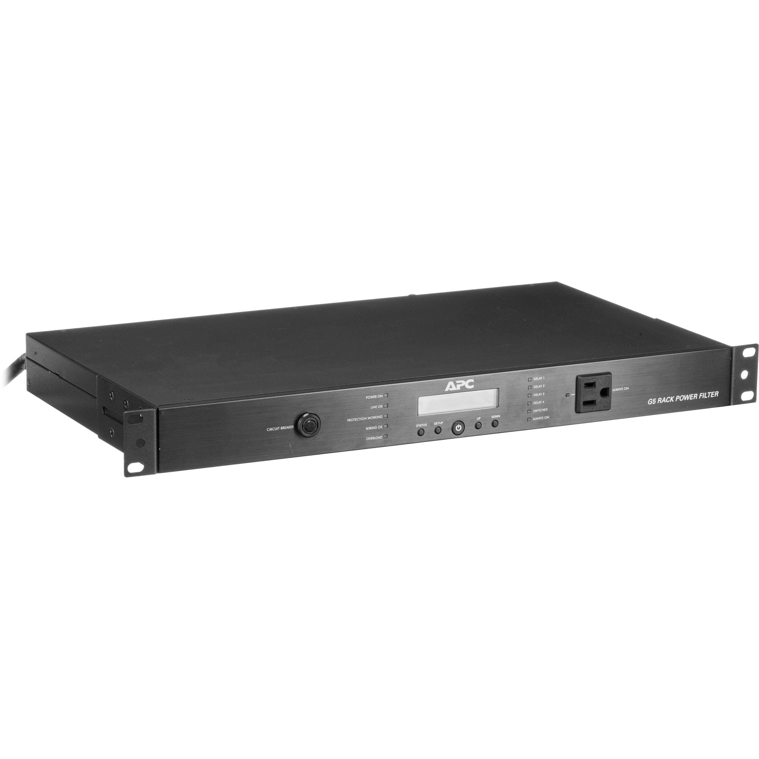 9-Outlet G-Type 15-Amp Rack-mountable Power Conditioner T4079