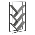 Grey 5-Shelves Bookcase R205179