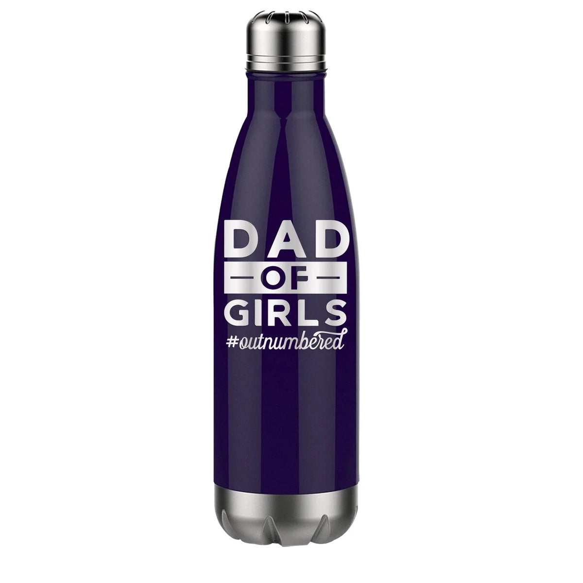 17 oz Navy Water Bottle J9542