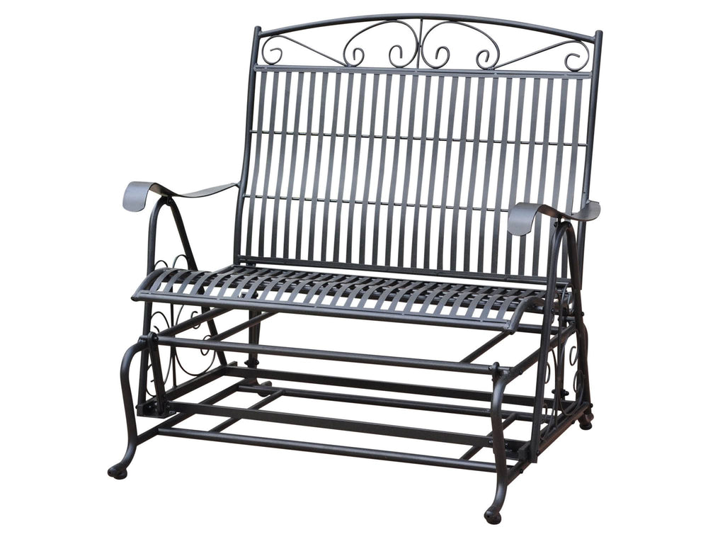 Black Iron Patio Double Glider P620