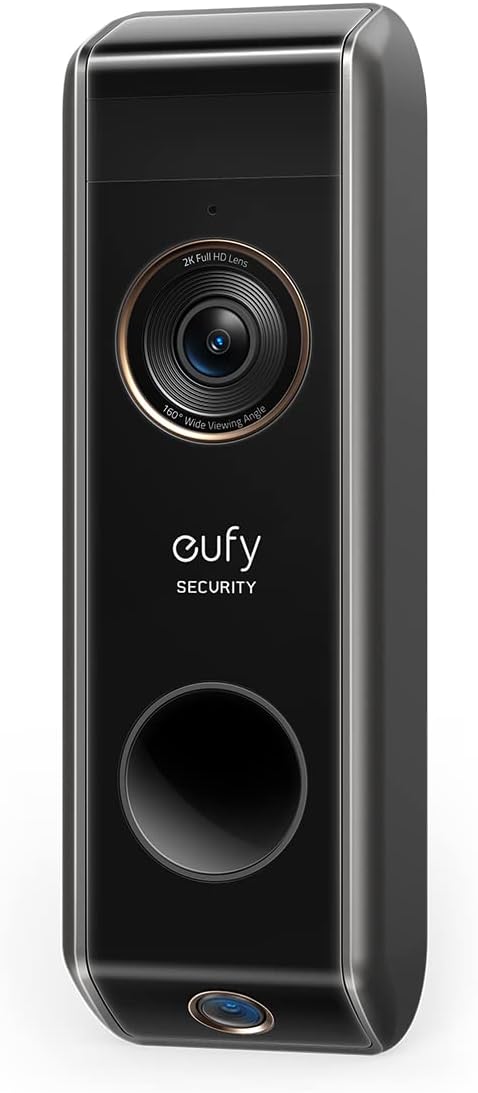 Video Doorbell Add-on with Dual Camera, 2K HD, Battery-Powered H436