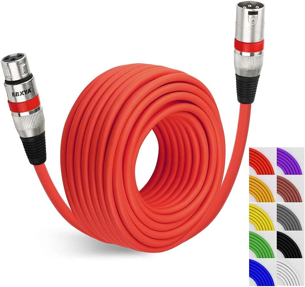 50 Ft 4 Pack XLR Microphone Cable N8034