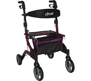 Purple Foldable Lightweight Rollator S81825