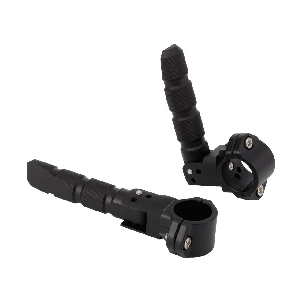 Universal Motorcycle 360 Rotatable Highway Crash Bar Foot Pegs S922