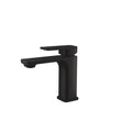 Matte Black 1-Handle Single Hole Bathroom Sink Faucet D2218