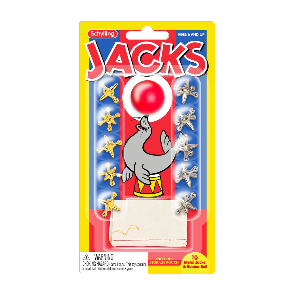 Metal Jacks & Rubber Ball Set J18554