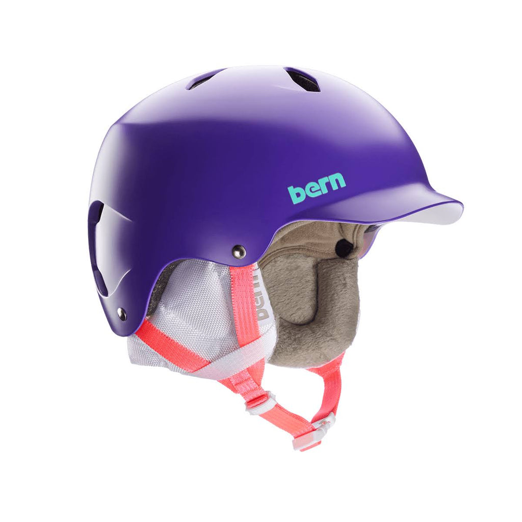 Satin Purple Kids Helmet O817