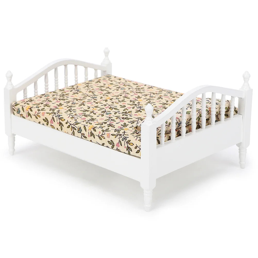 Miniature Dollhouse Bed O535425