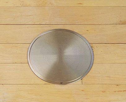 Brass Cover Plate with Lock P66200