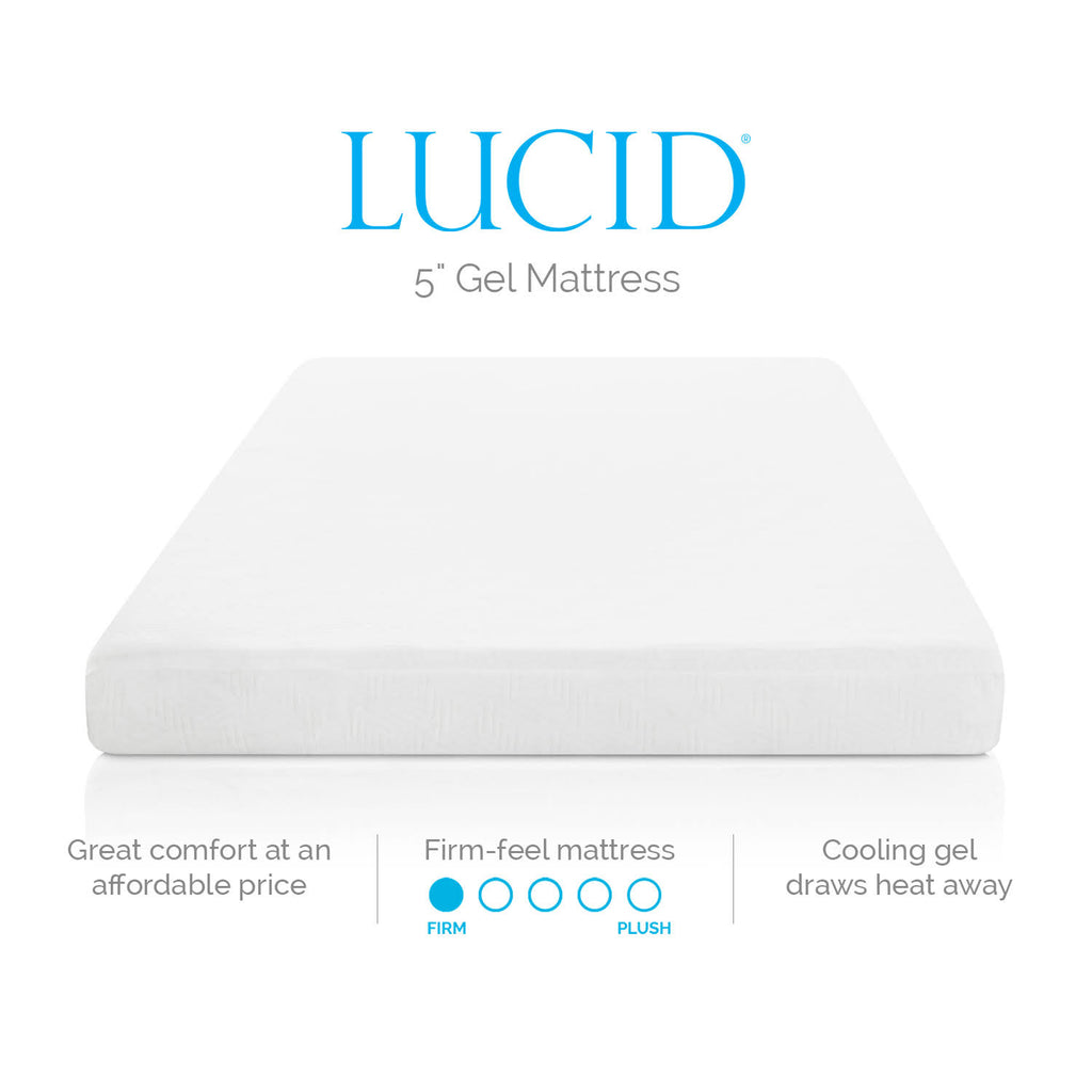 5 inch Gel Memory Foam Mattress, California King F492