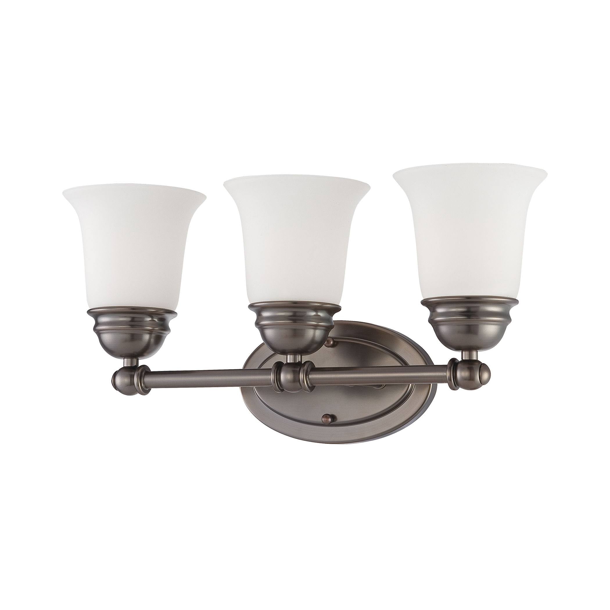 Oiled Bronze 3-Light Wall Lamp C5750