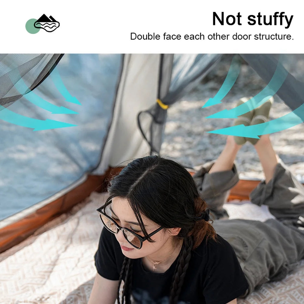4-6 Person Pop-Up Waterproof Camping Tent K4872