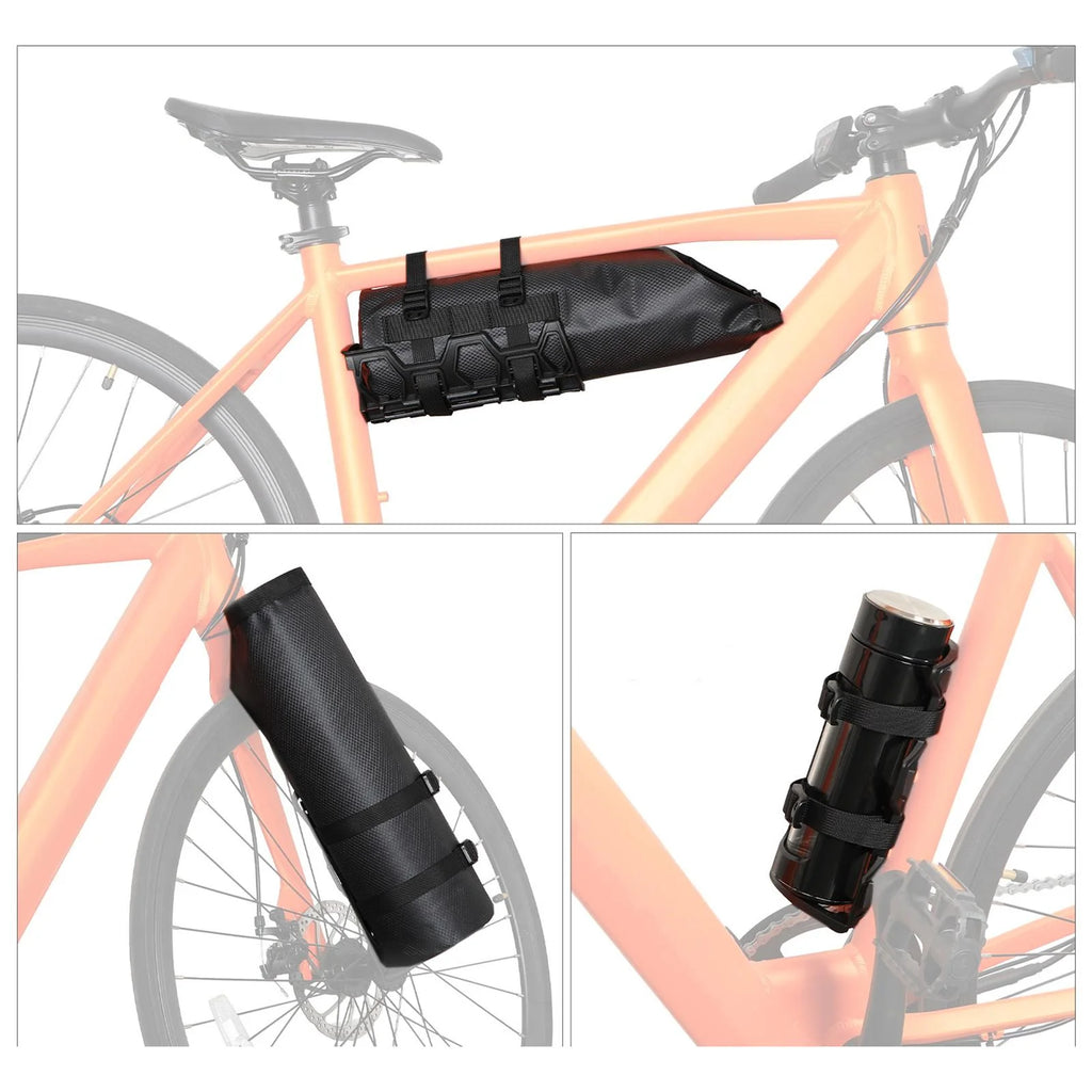 Waterproof Quick Release Bike Front Frame Bag with Mounting Bracket U592