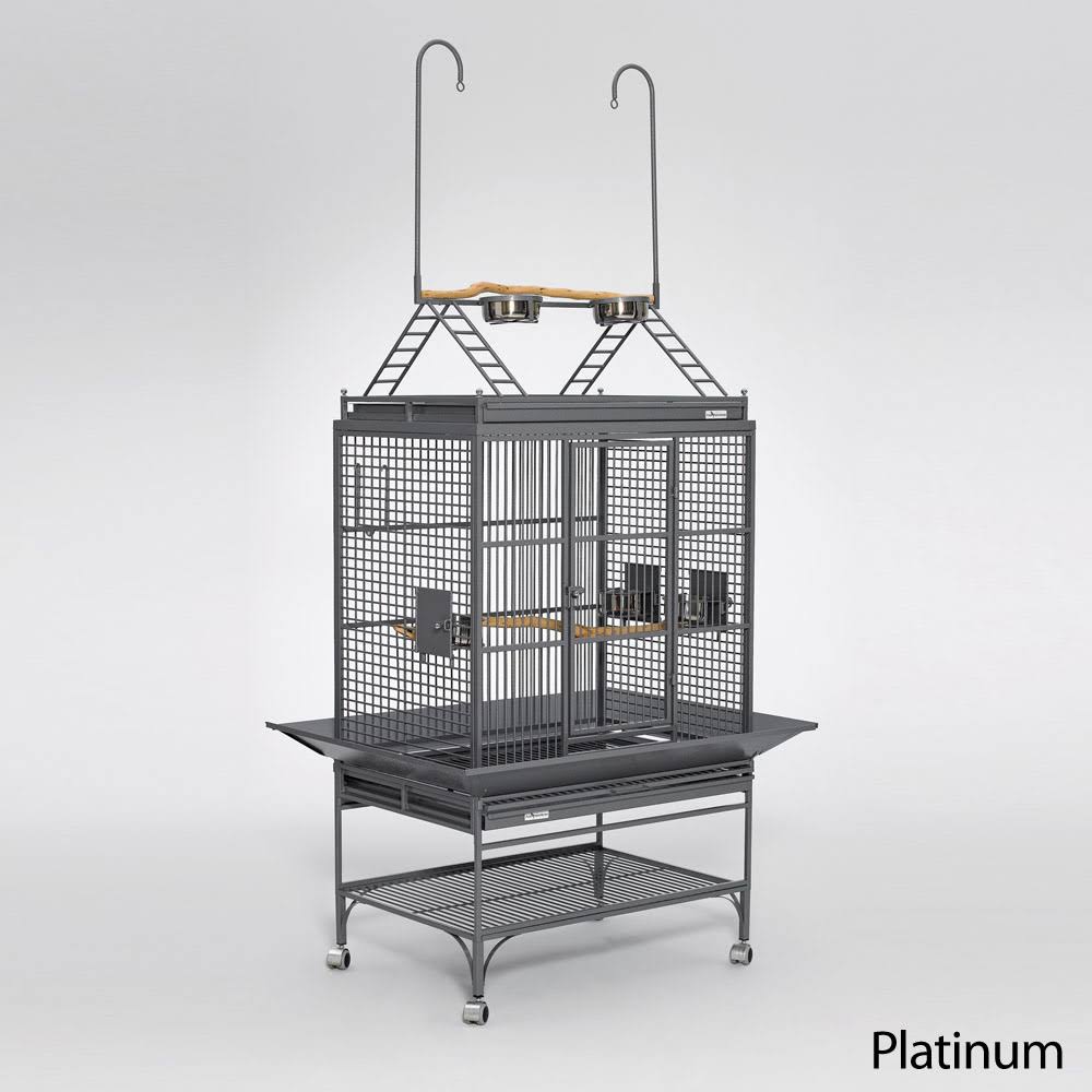 Pearl White Bird Cage D269
