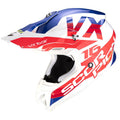 XXL White / Red Helmet F2857