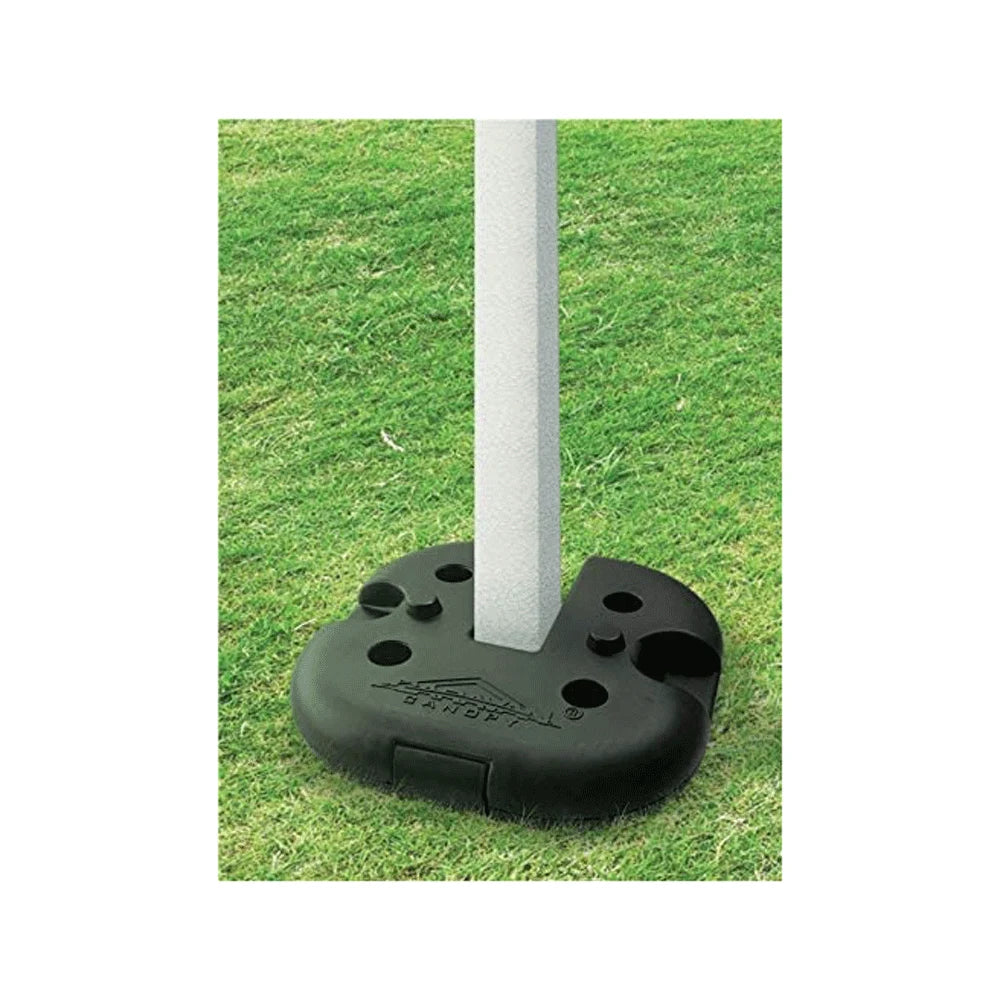 Rubber 6 Pound Cement Canopy Weight Plate, Set of 4 N754