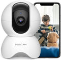 5MP Pan/Tilt Smart Security Camera, 2-Way Audio, Pack of 2 X6332
