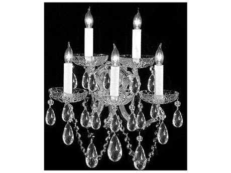 Gold Crystal Sconce L141