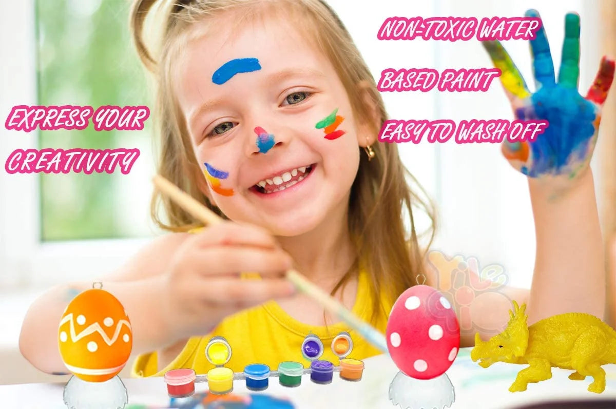 Kids Dinosaur Painting Kit with Play Mat L3785