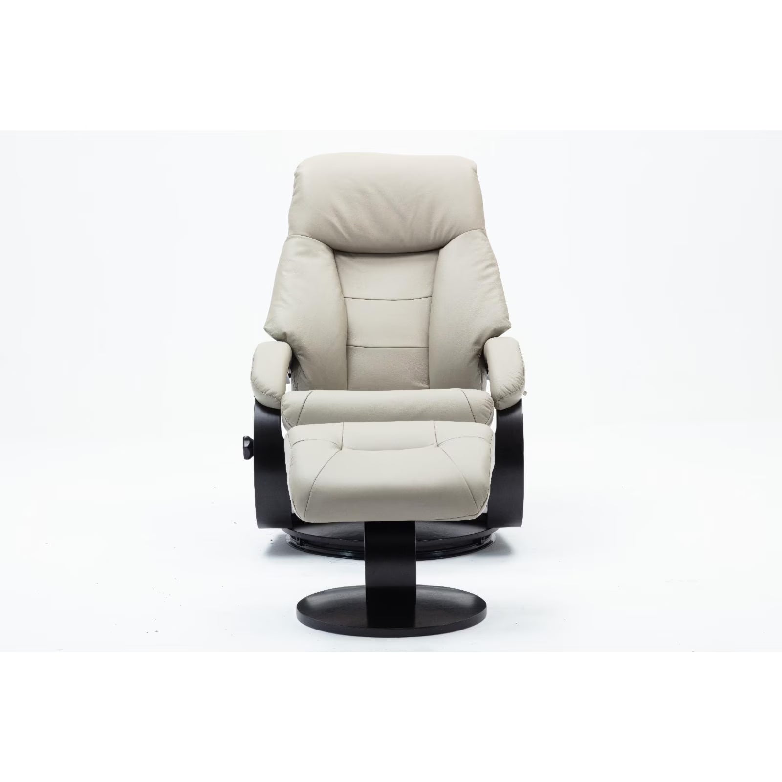 Top Grain Leather Recliner and Ottoman Y155167