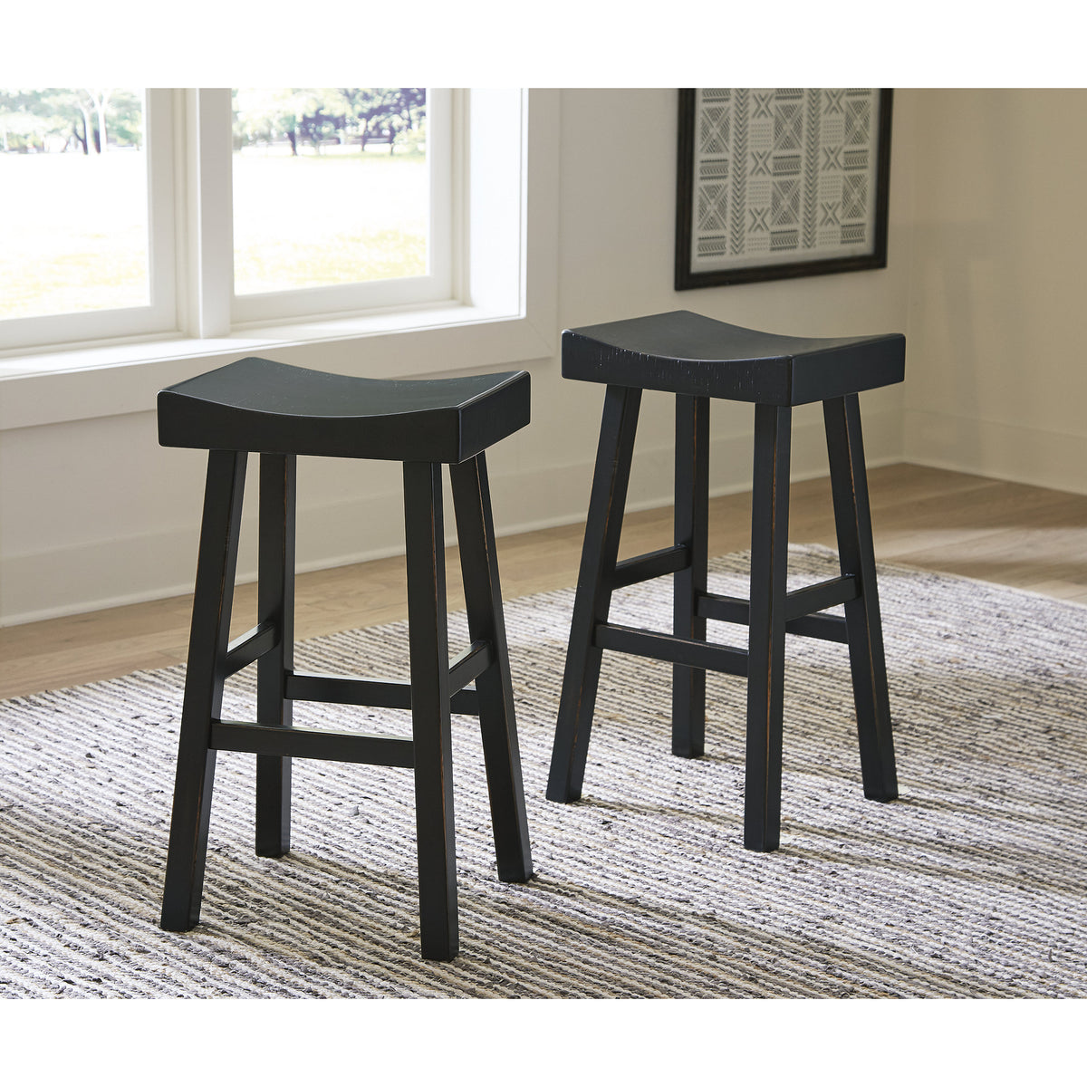 Saddle Barstool, Set of 2 A831188