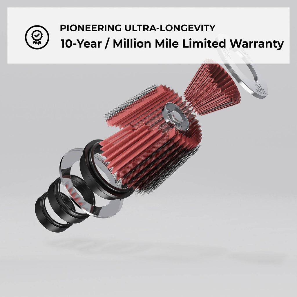 Red Universal Air Filter A9124