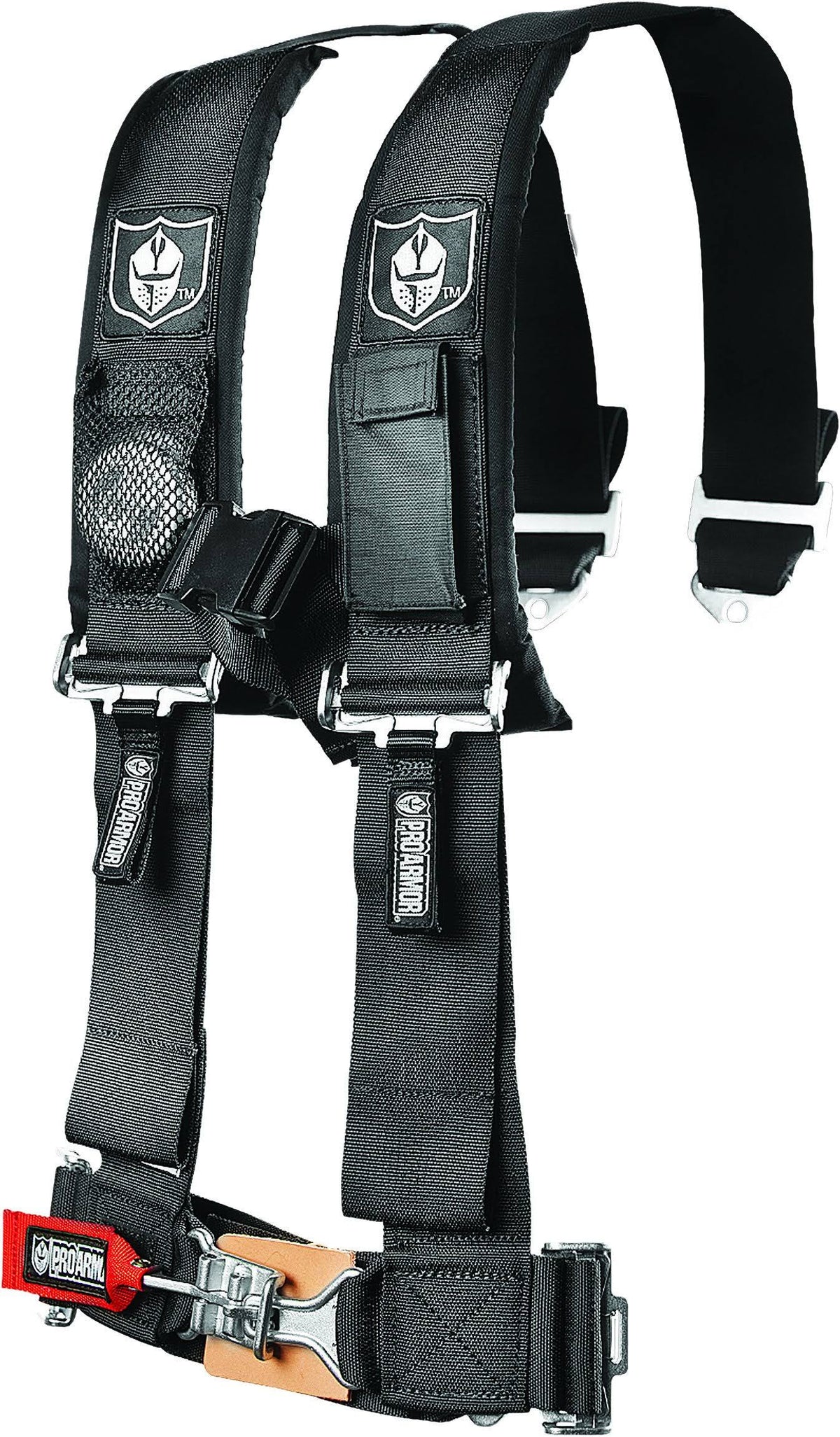 4PT Harness 2x22 Pads Black C9134