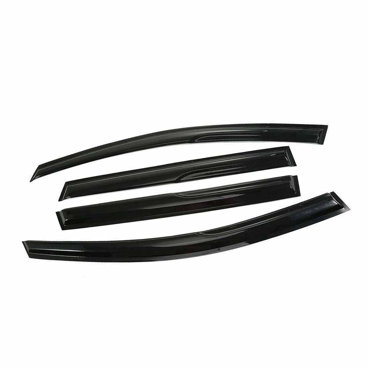 Dark Smoke Window Visors Sun Guards K894