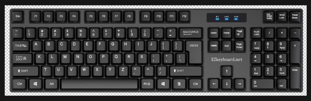 English-alphabetical order Keyboard M50700
