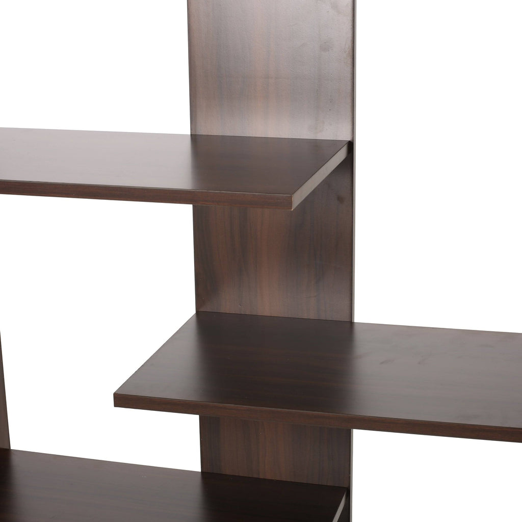 Dark Walnut High Shelf Bookcase M3983
