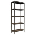 Smoked Oak Tall Bookcase X57256