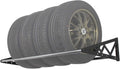 Adjustable Wall Mounted Tire Rack, Heavy Duty Steel, Black E4880