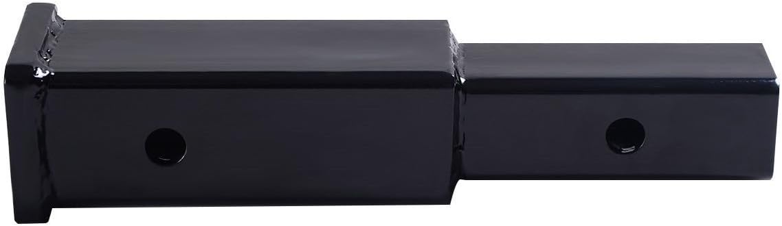 12” Auto and RV Hitch Extender with 2” Receiver, 500 Lb Load Capacity, Pack of 2 W97982