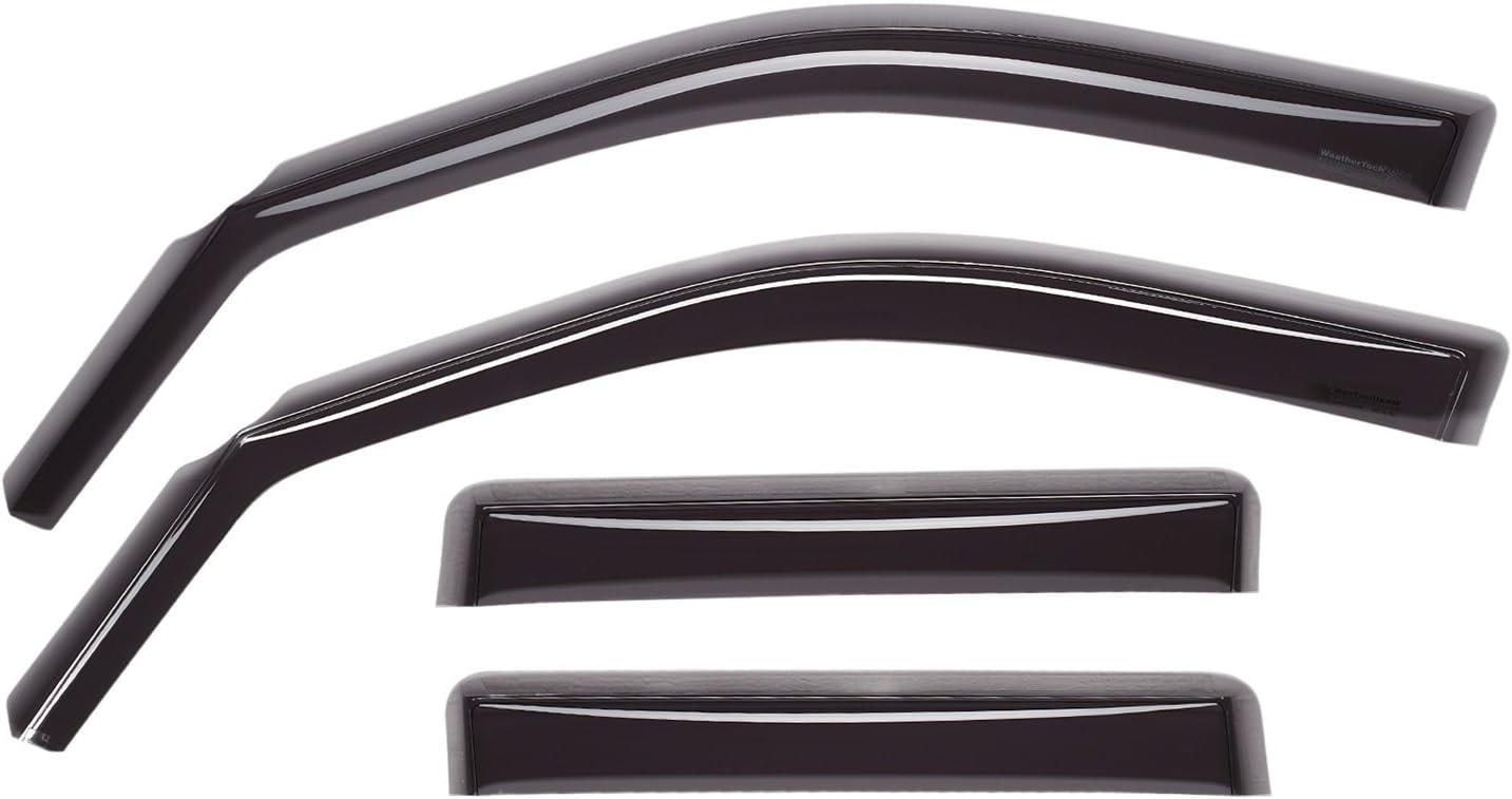 Dark Smoke Front & Rear Side Window Deflectors L89211