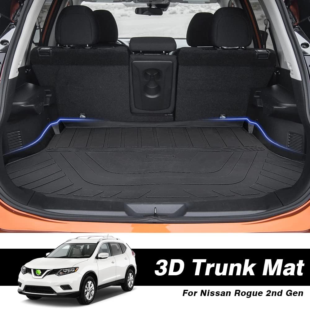 Black TPO Car Cargo Mat Pack of 2 V4176