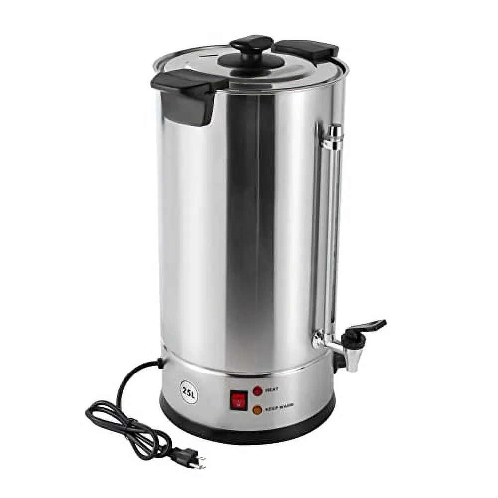 1400W 25L Stainless Steel Electric Coffee Urn T160561