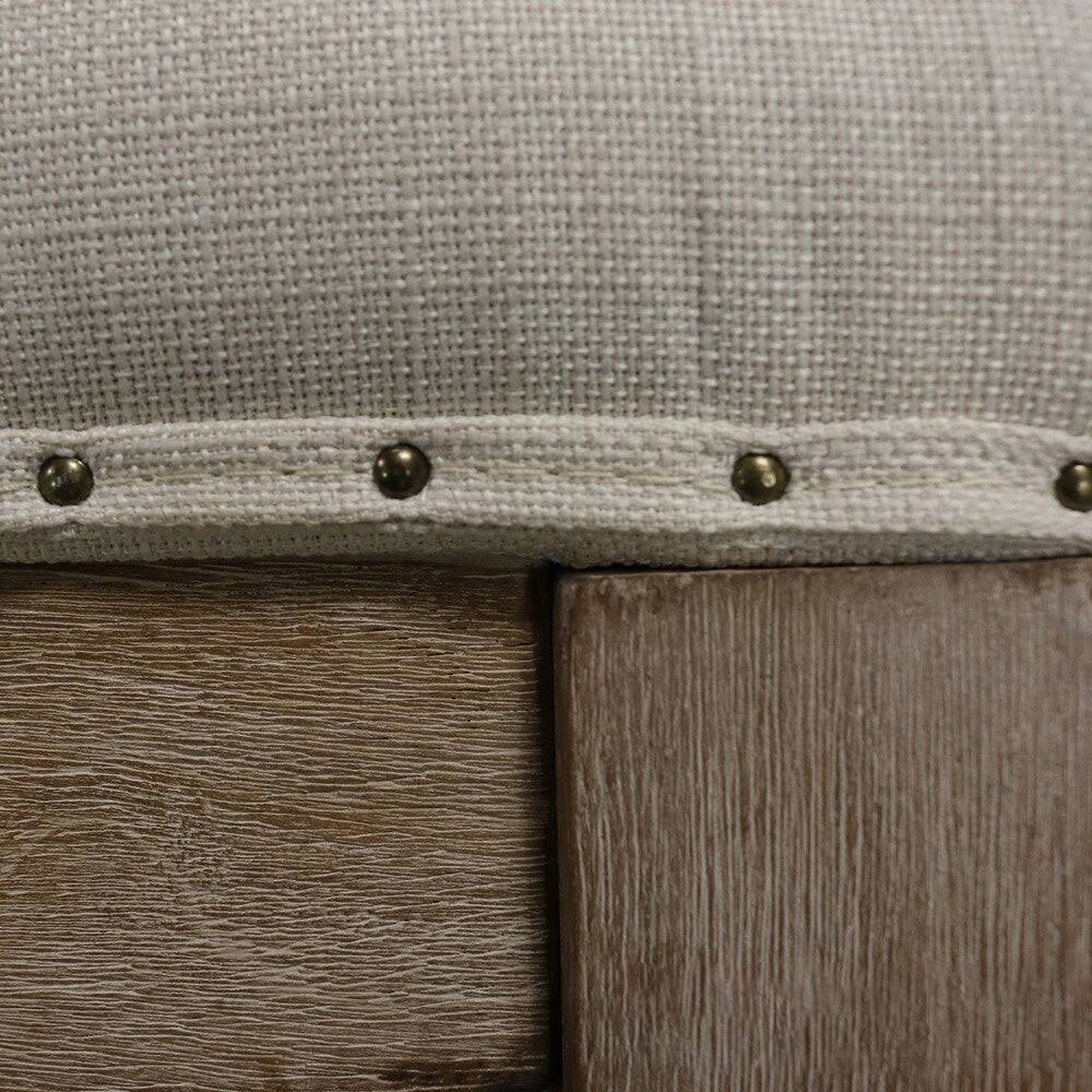 Tufted Textile Shelved Ottoman E82308