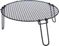 Folding Campfire Grill Steel Grate G31934