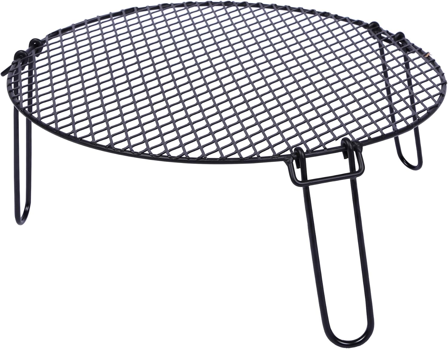 Folding Campfire Grill Steel Grate G31934