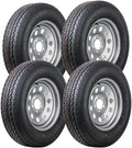 4 Tire Mounted Trailer Wheel ST205/75R15 B13404
