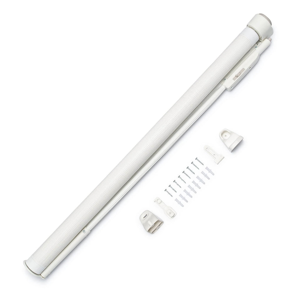 White Retractable Safety Gate, 26.5 inch-55 inch V907