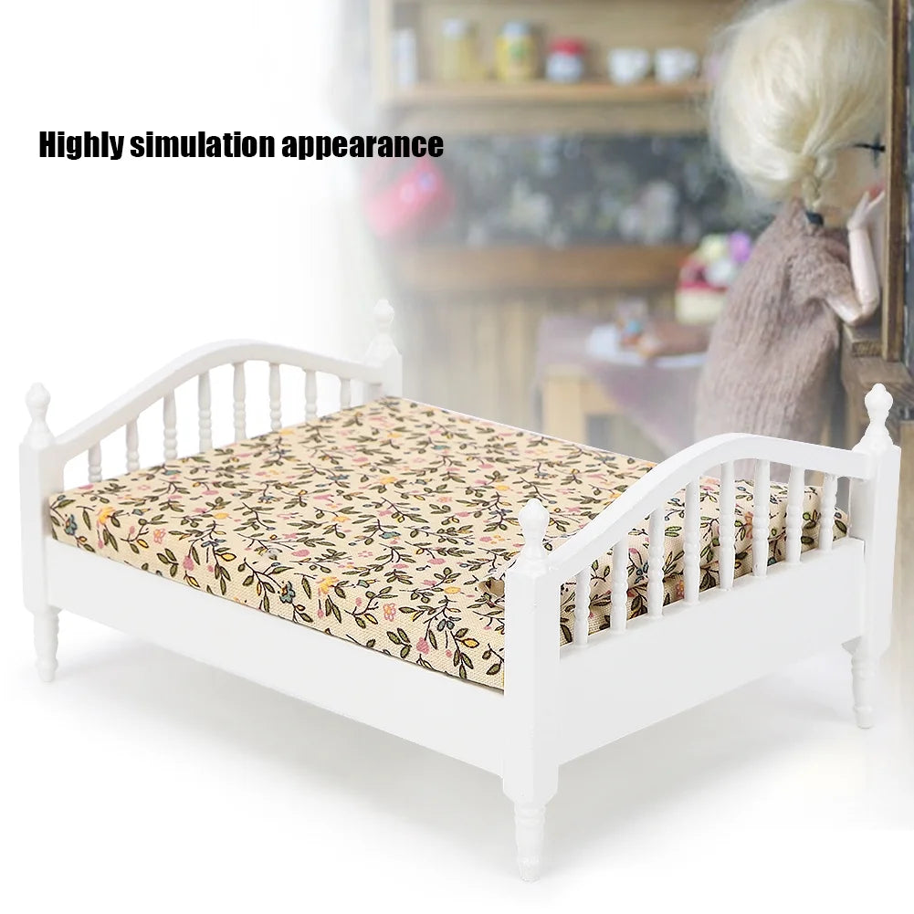 Miniature Dollhouse Bed O535425