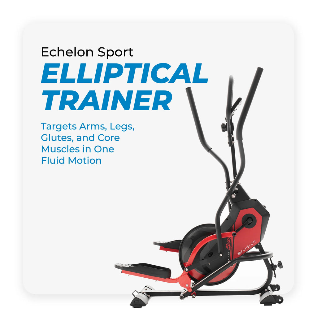 Elliptical Trainer with 8 Levels of Magnetic Resistance M92637