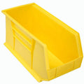 Yellow Plastic Stacking Bin D61090