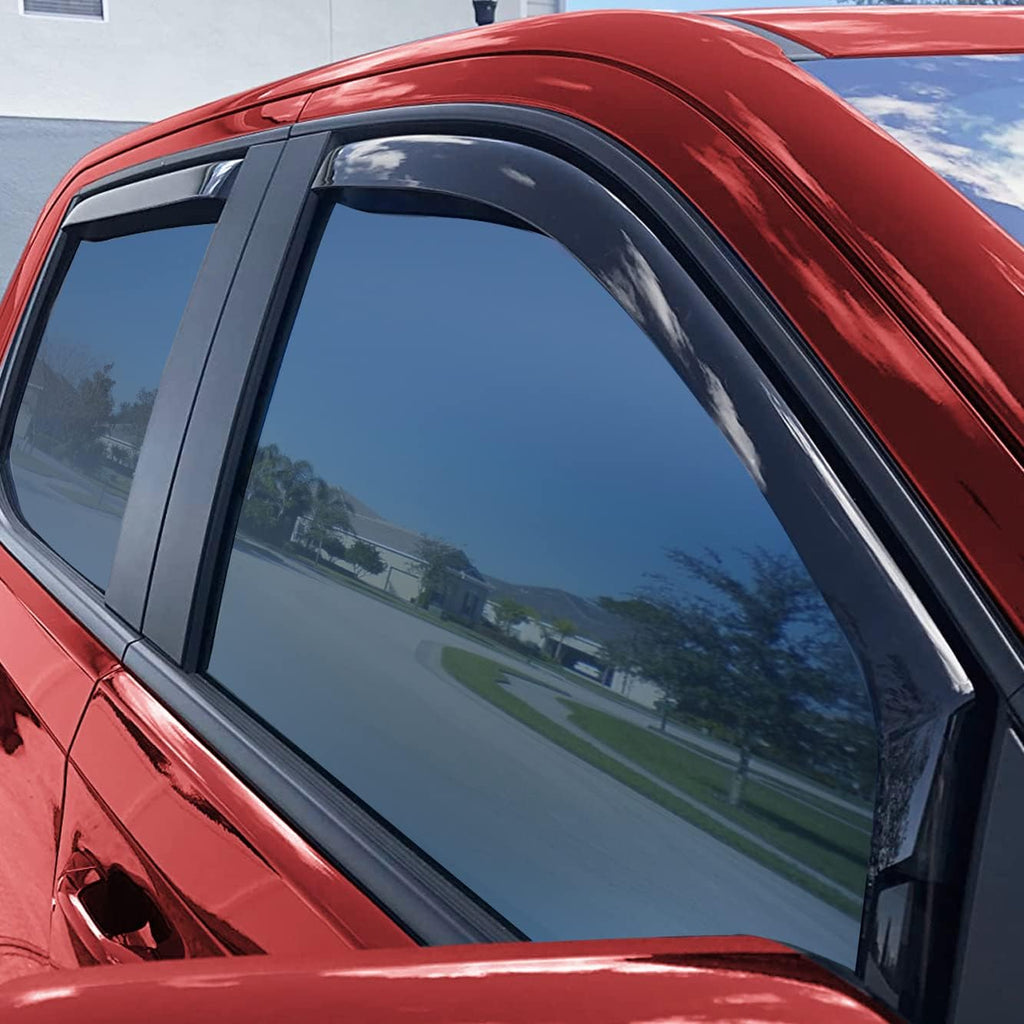 4 Pieces In-Channel Rain Guards for Trucks H203505