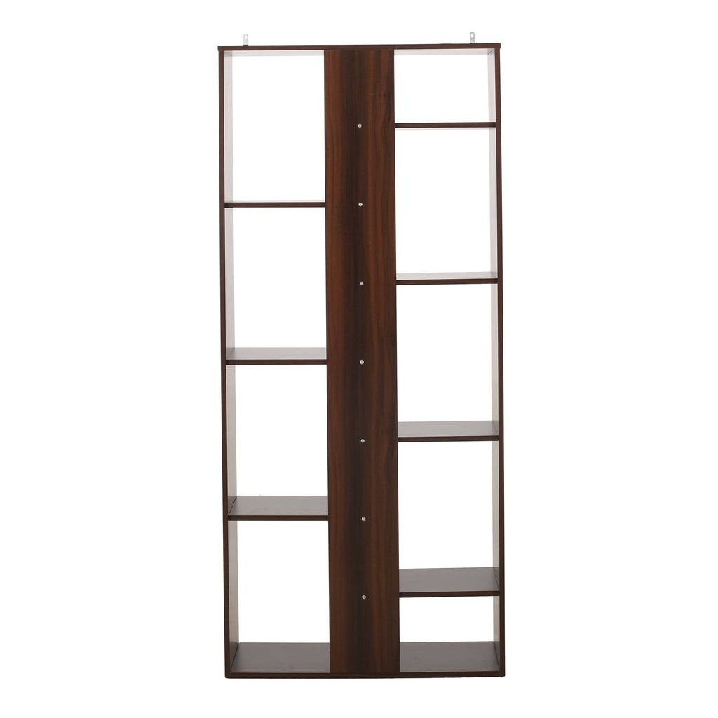 Dark Walnut High Shelf Bookcase M3983